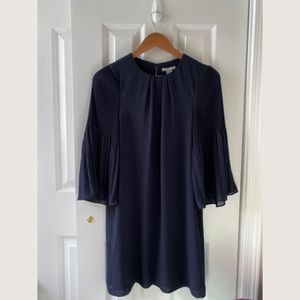H&M dark blue dress